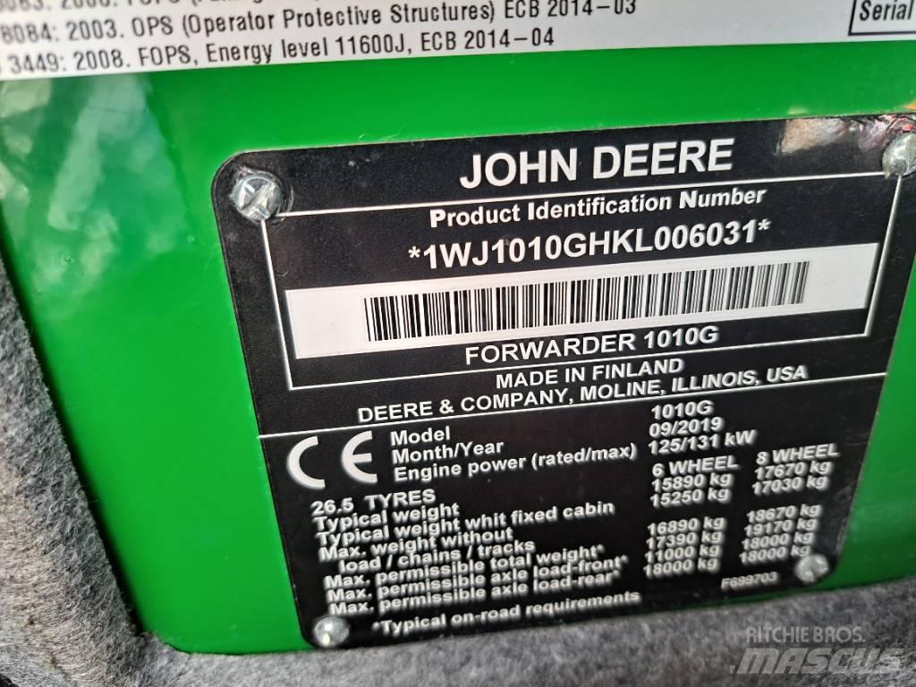 John Deere 1010G Форвардеры