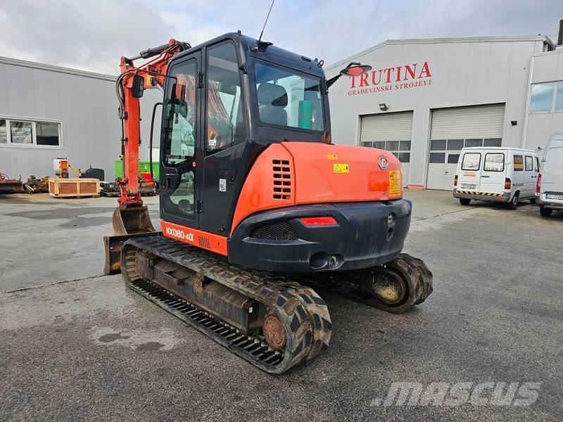 Kubota KX 080-4 Малые экскаваторы 7т-12т
