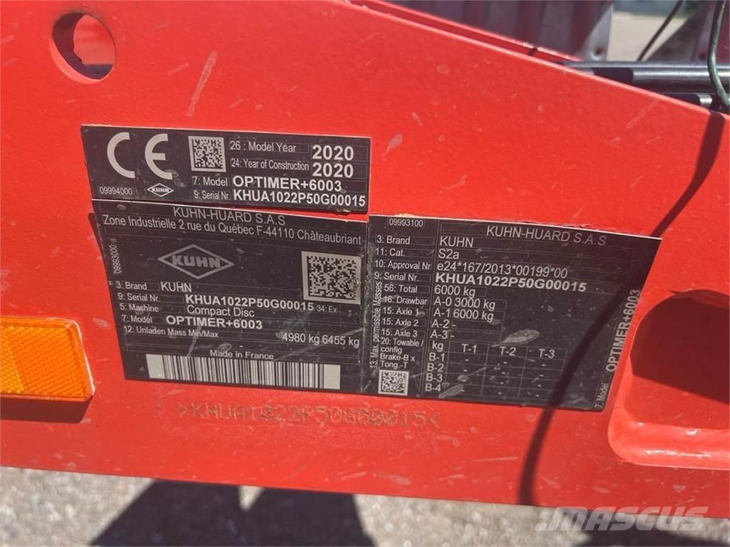 Kuhn Optimer + 6003 Сельхозтехника - Другие