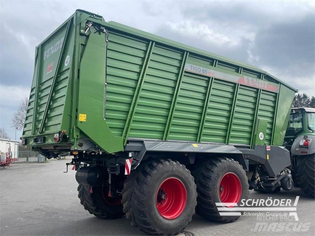 Fendt TIGO 65 XR Прицепы с самозагрузкой