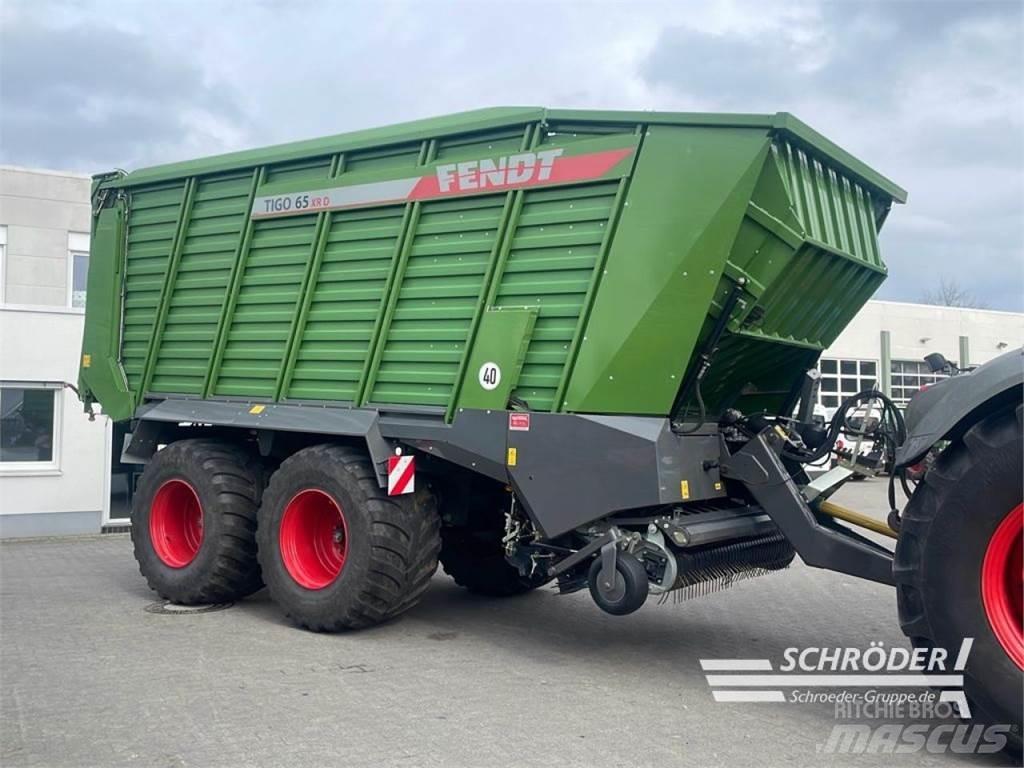 Fendt TIGO 65 XR Прицепы с самозагрузкой