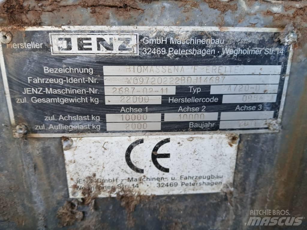 JENZ BA 720 D Дробилки древесины