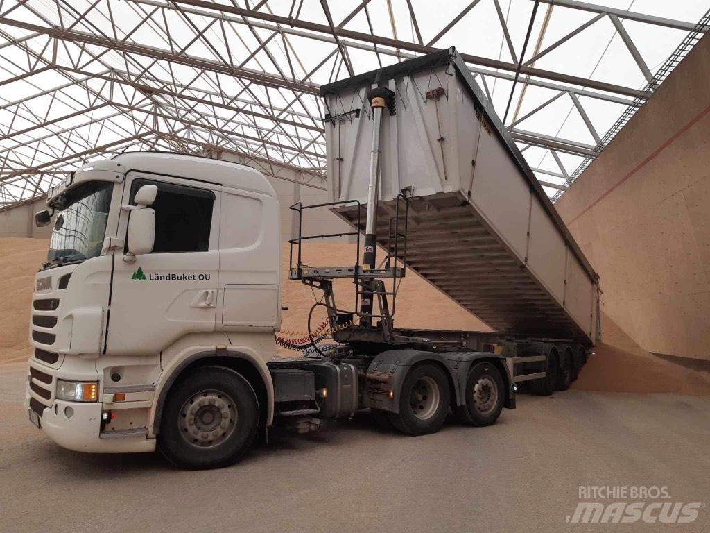 Zaslaw 50m3 Самосвальные полуприцепы