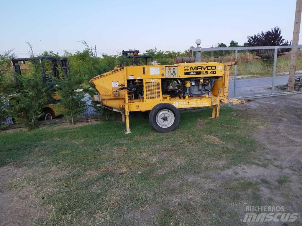 Mayco LS-40 Бетононасосы