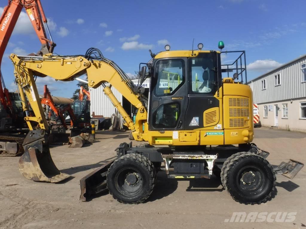 Komatsu PW118MR-11 Колёсные экскаваторы