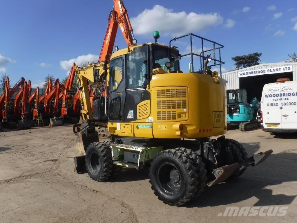 Komatsu PW118MR-11 Колёсные экскаваторы