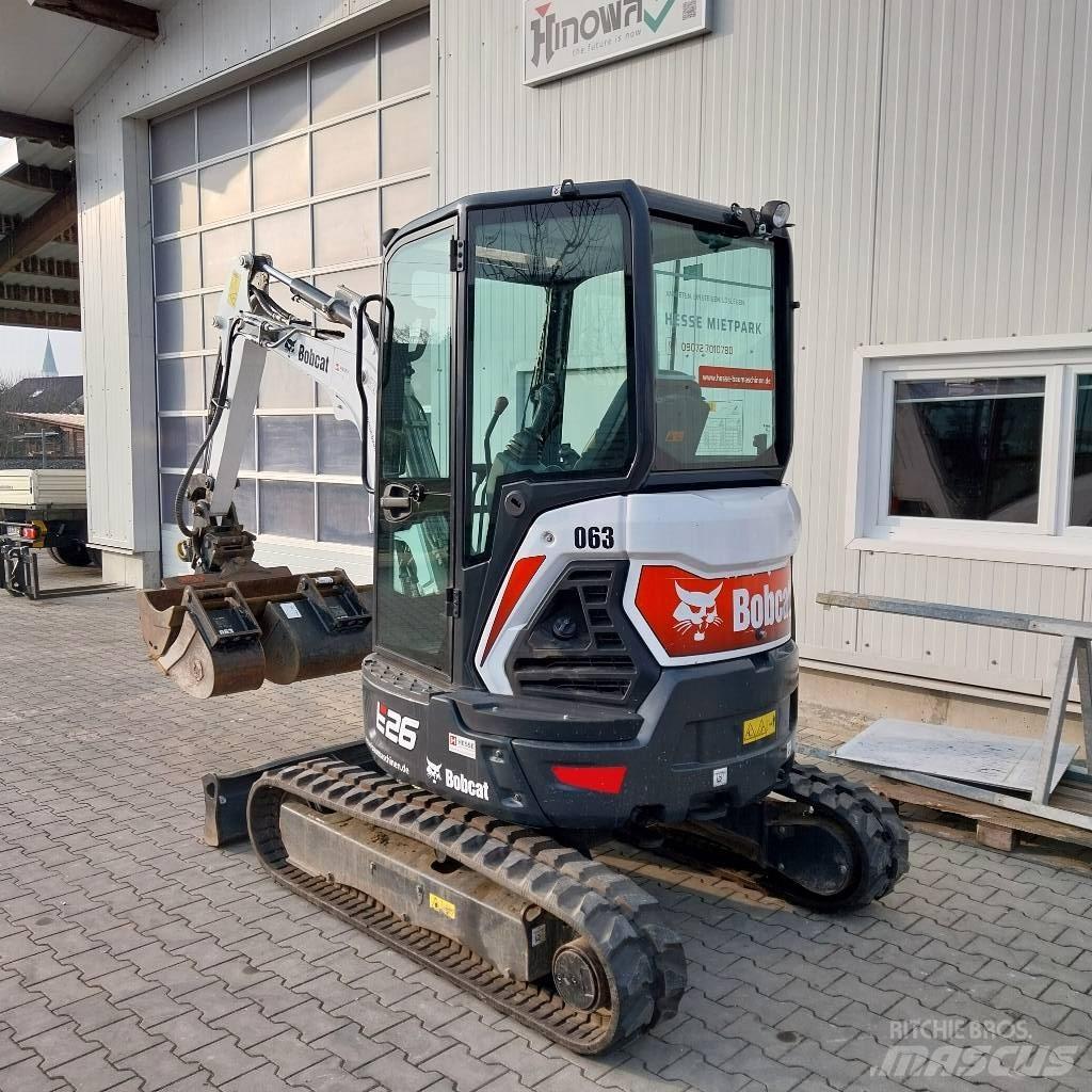 Bobcat E 26 Kabine Мини-экскаваторы