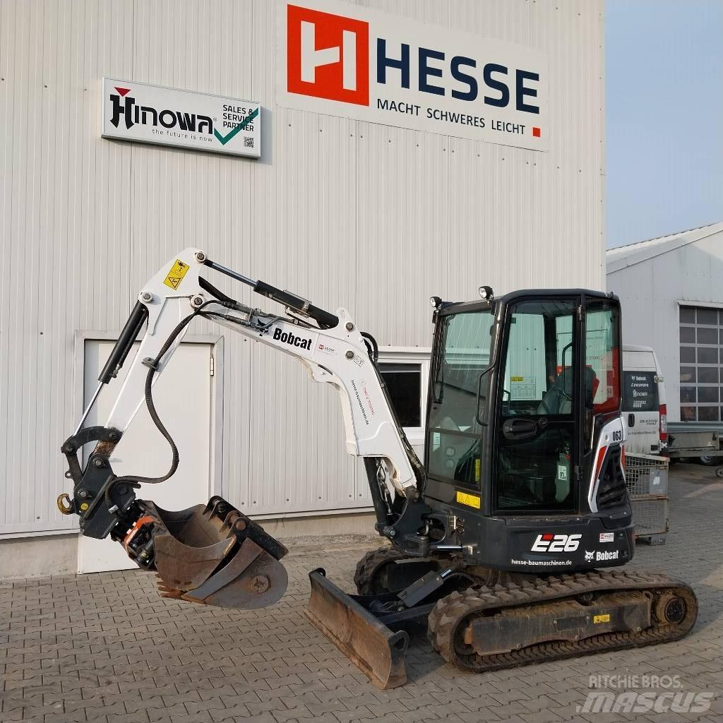 Bobcat E 26 Kabine Мини-экскаваторы