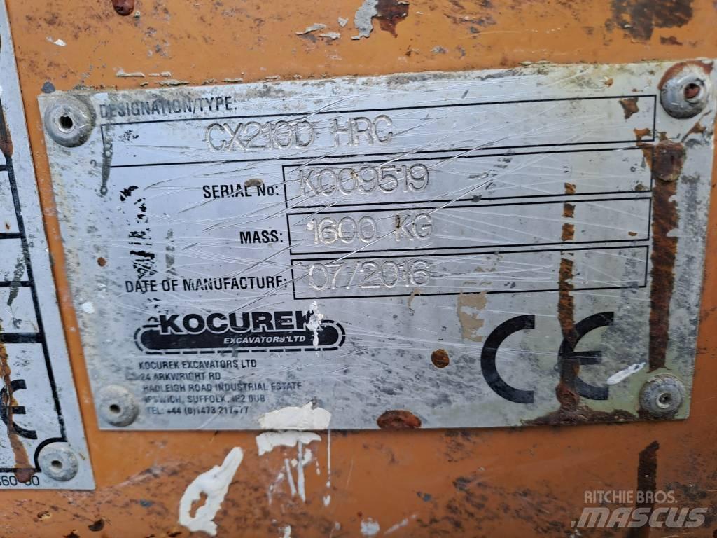 CASE CX 210 D Гусеничные экскаваторы