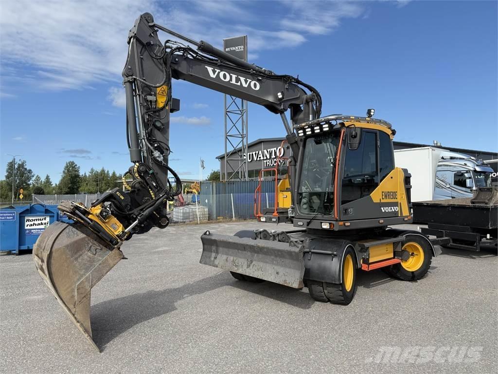 Volvo EWR130E Колёсные экскаваторы