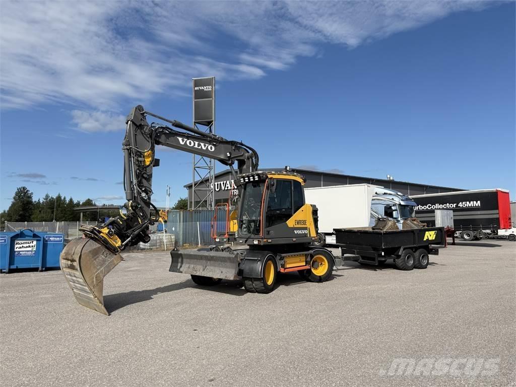 Volvo EWR130E Колёсные экскаваторы