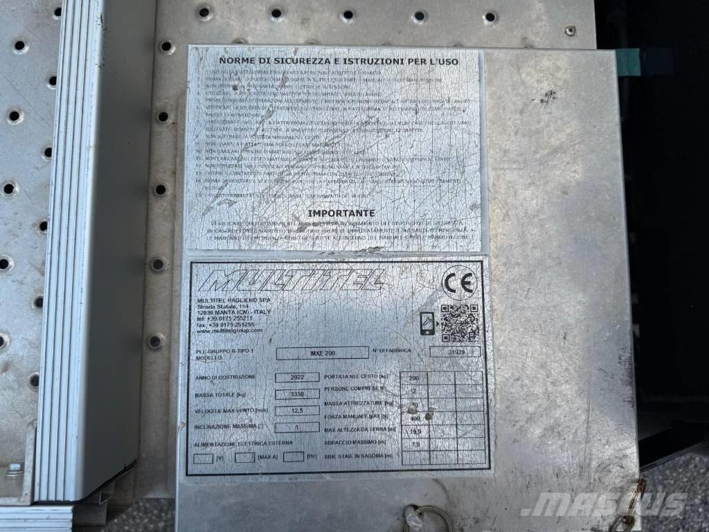 Multitel mx 200 Автовышки