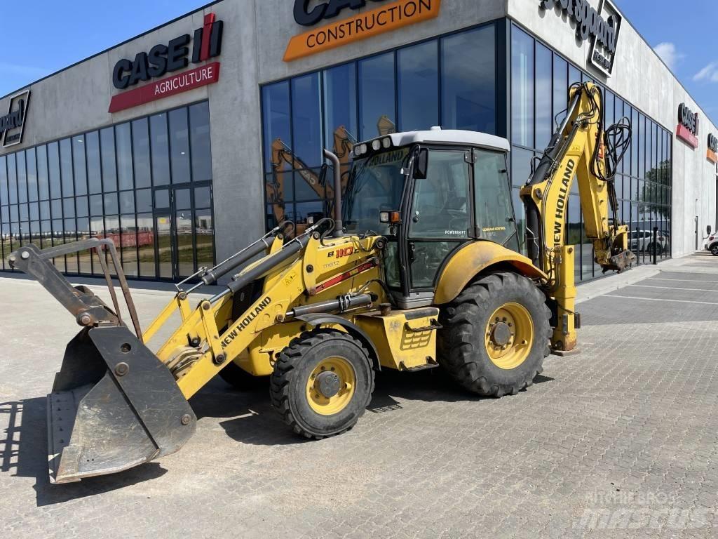 New Holland B 110 C Экскаваторы-погрузчики