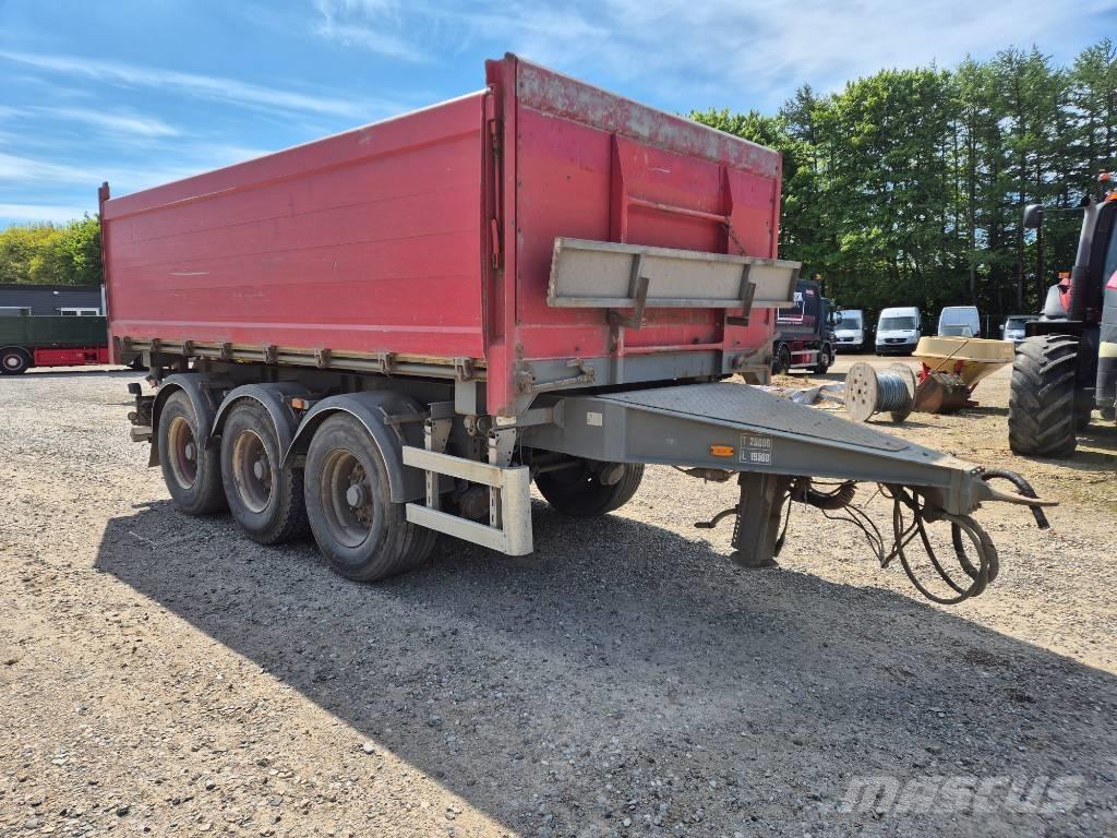 Nopa 3 axle tipper Самосвальные прицепы