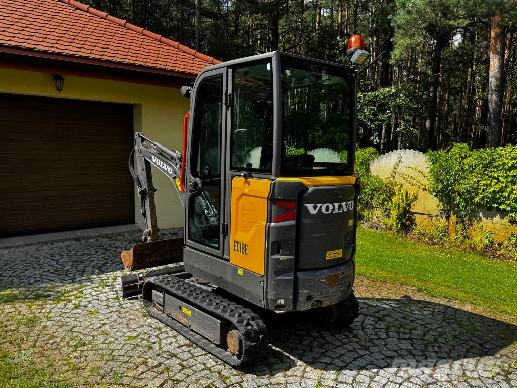 Volvo EC18E Мини-экскаваторы