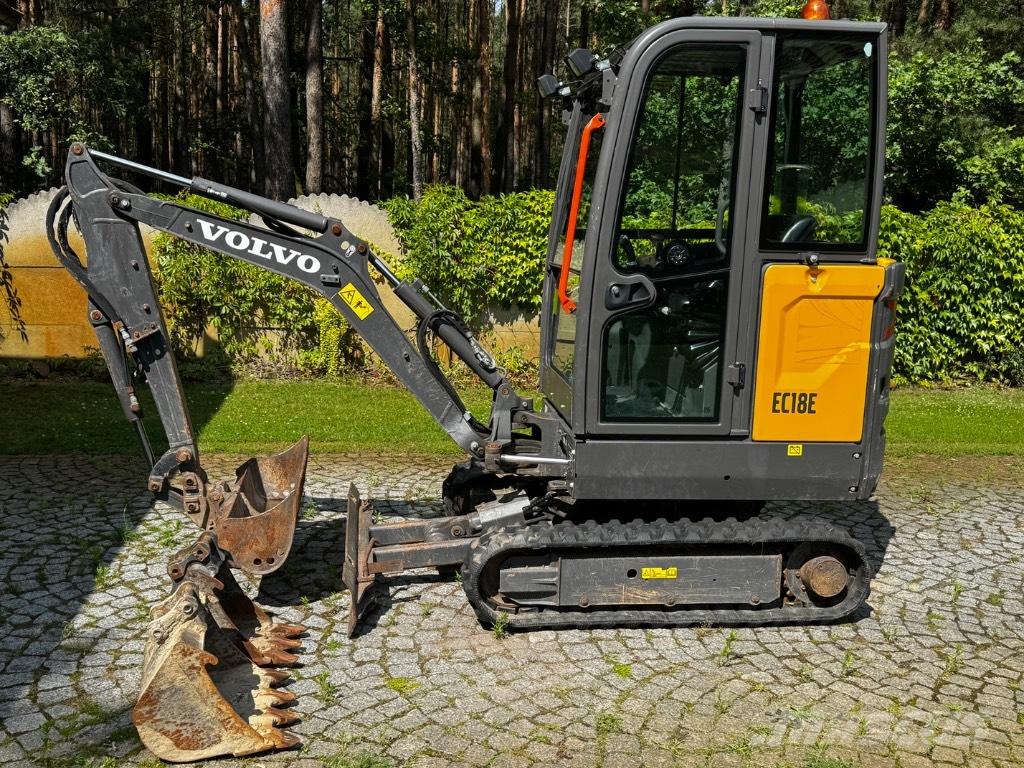 Volvo EC18E Мини-экскаваторы