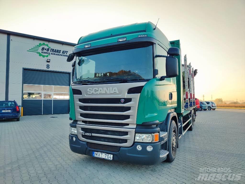 Scania G 450 Лесовозы / Сортиментовозы