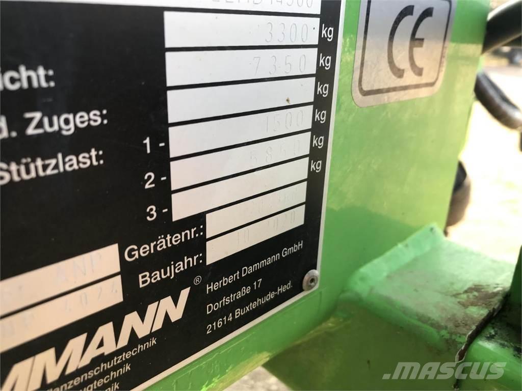 Dammann ANP 4024 Прицепные опрыскиватели