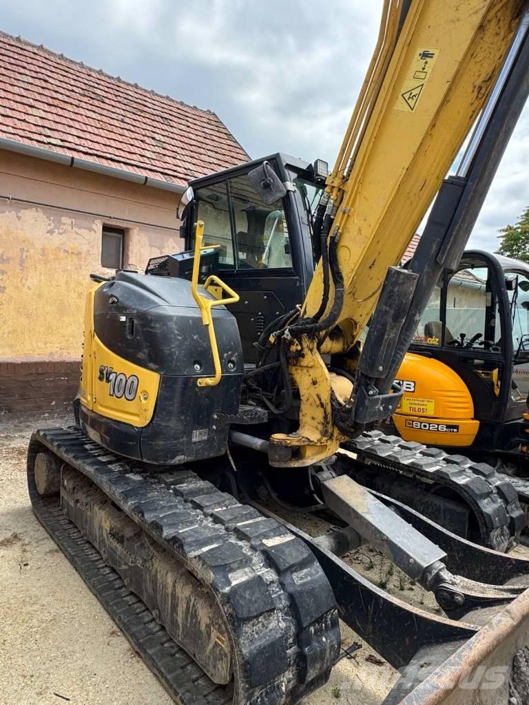 Yanmar SV 100-2 Малые экскаваторы 7т-12т