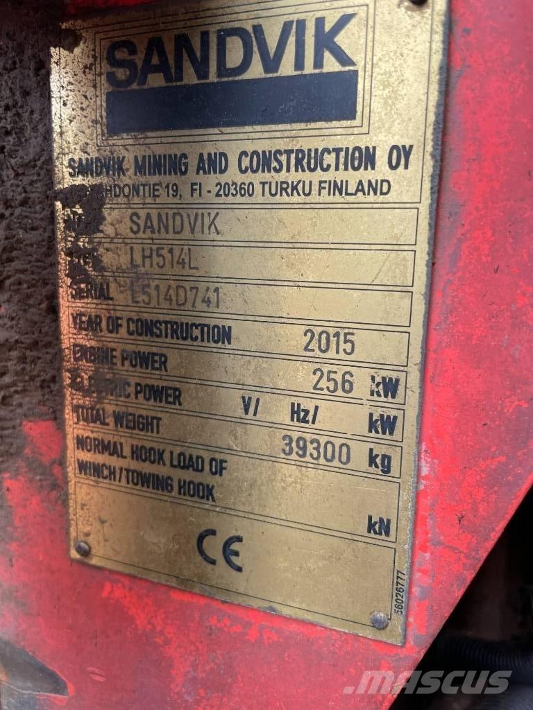 Sandvik LH 514 Подземные погрузчики