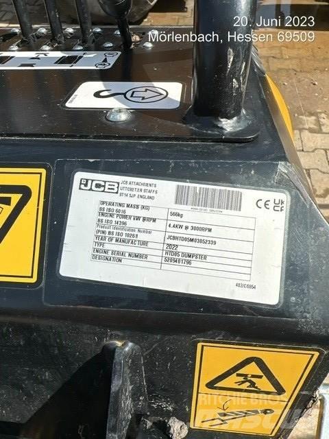 JCB HTD5 mit Tritt Мини-самосвалы