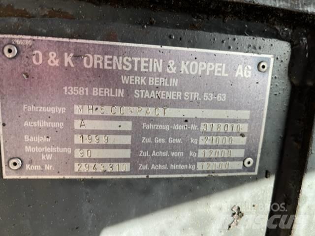 O&K MH 5 Compact Кабины и интерьер
