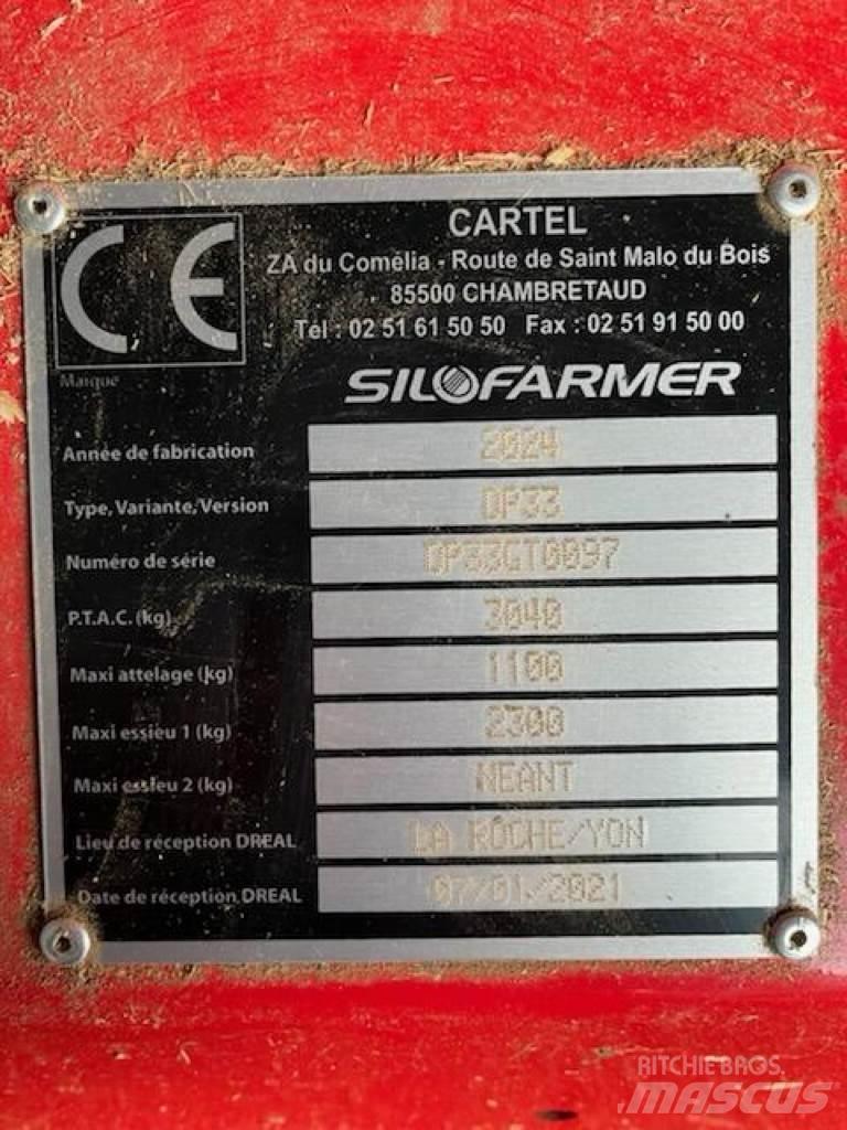 Silofarmer P 280 Измельчители тюков