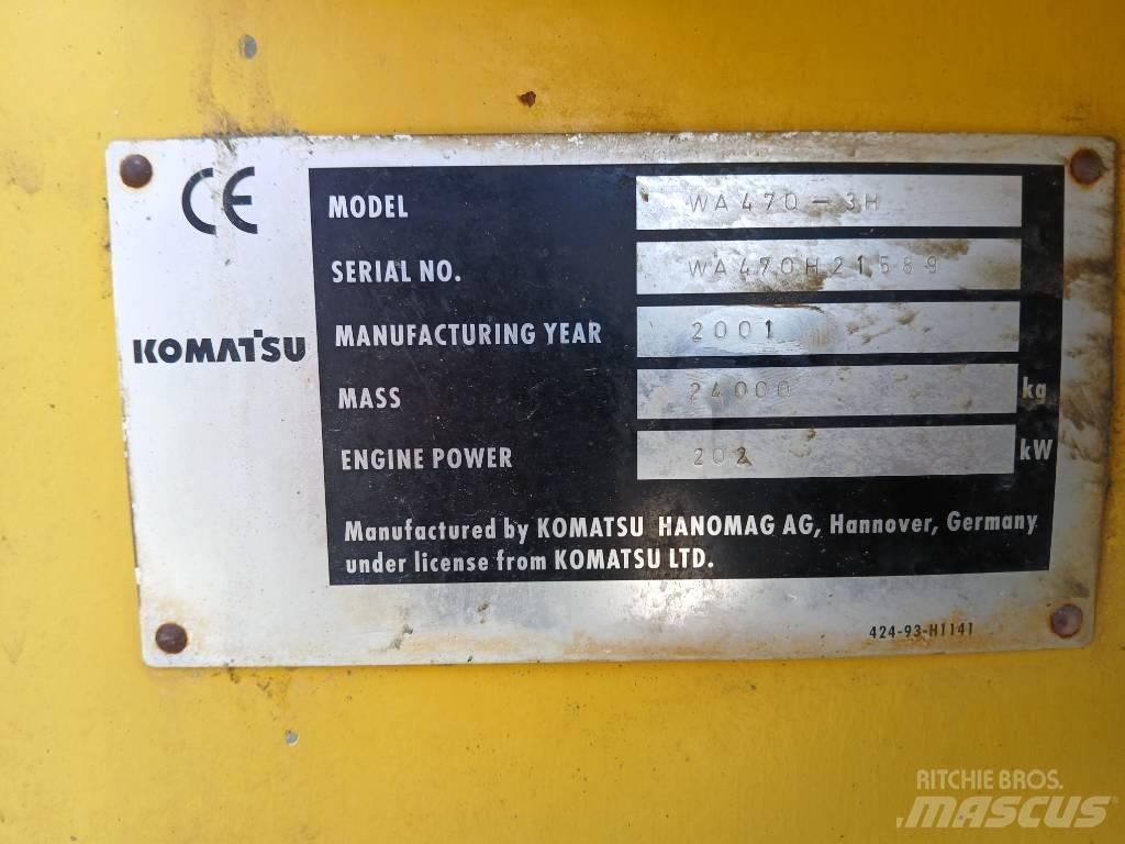 Komatsu WA 470-3H Фронтальные погрузчики
