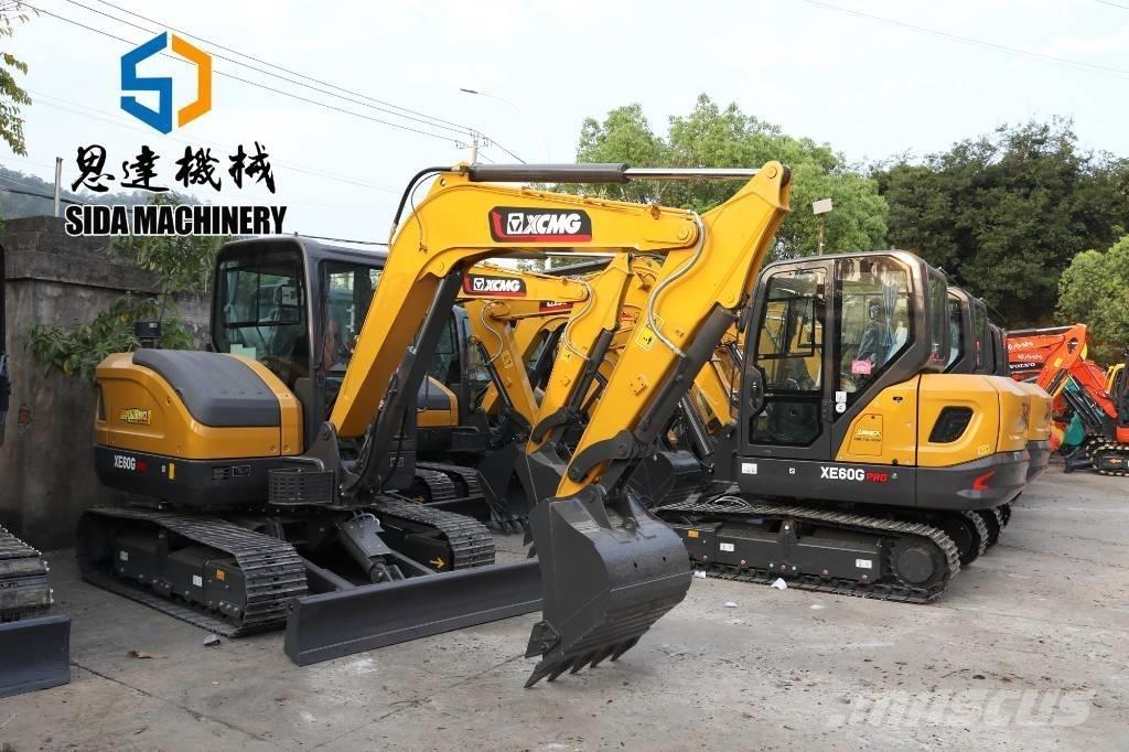 XCMG XE60G Pro Гусеничные экскаваторы