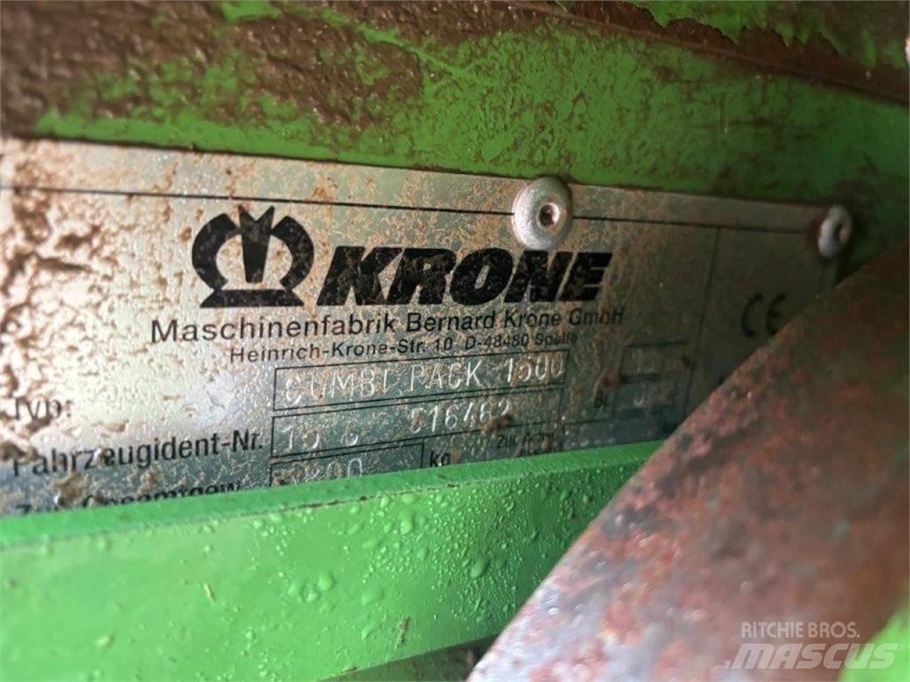 Krone CP 1500 MC Рулонные пресс-подборщики
