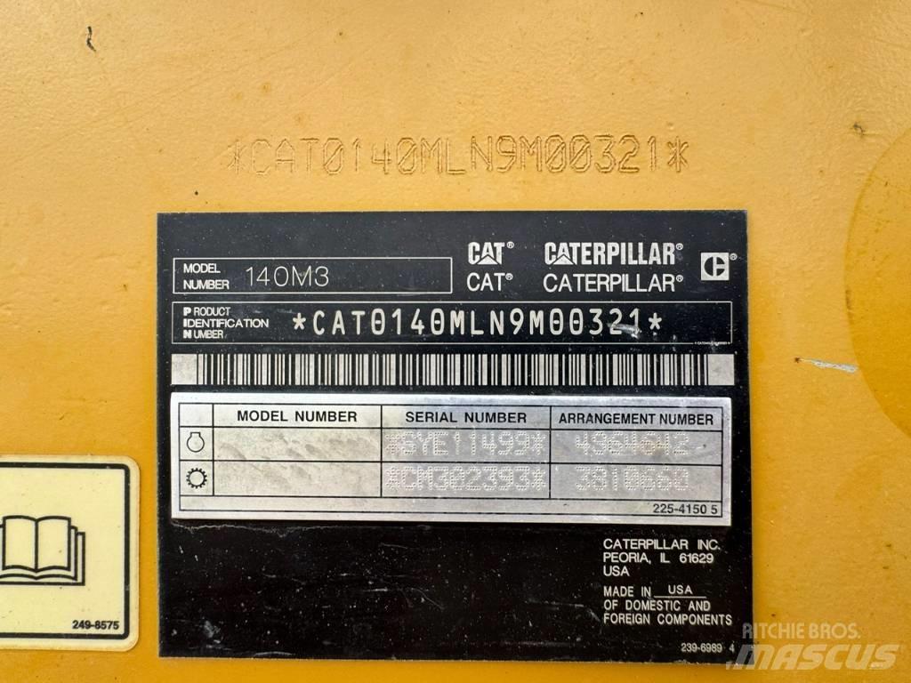 CAT 140M3 Грейдеры