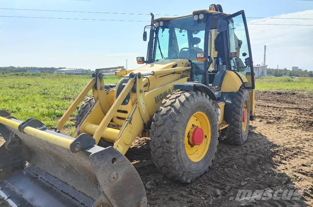 Komatsu WB97S-5E0 Экскаваторы-погрузчики