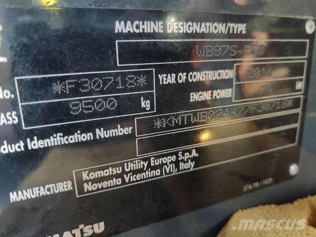 Komatsu WB97S-5E0 Экскаваторы-погрузчики