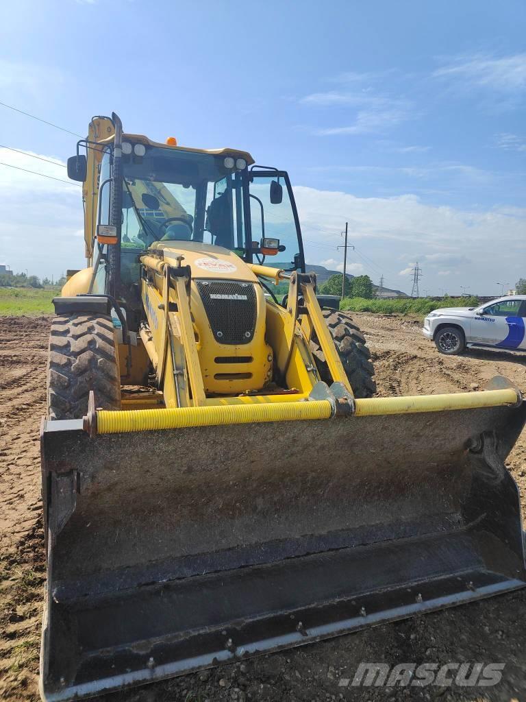 Komatsu WB97S-5E0 Экскаваторы-погрузчики