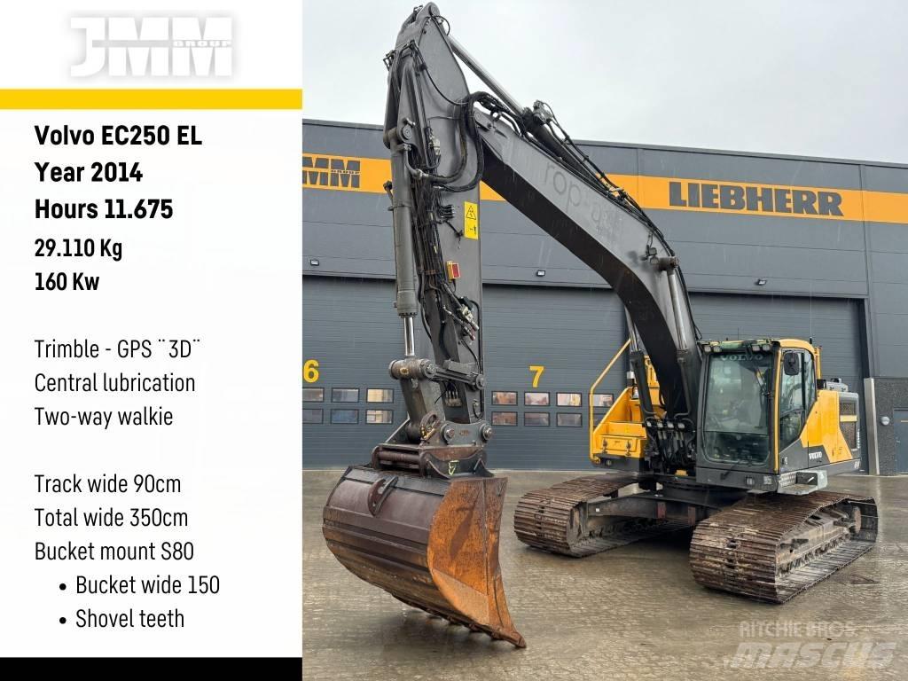 Volvo EC 250 EL Гусеничные экскаваторы