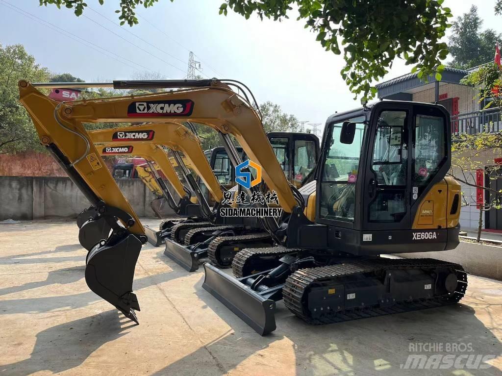 XCMG xe60ga Мини-экскаваторы