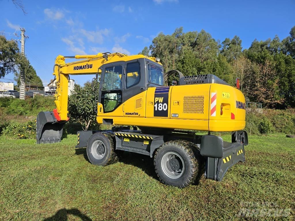 Komatsu PW 180-7 Колёсные экскаваторы
