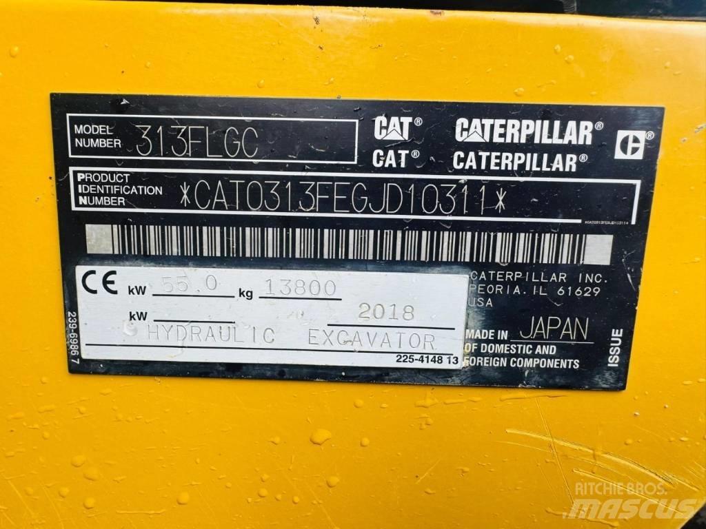 CAT 313 F LGC Гусеничные экскаваторы