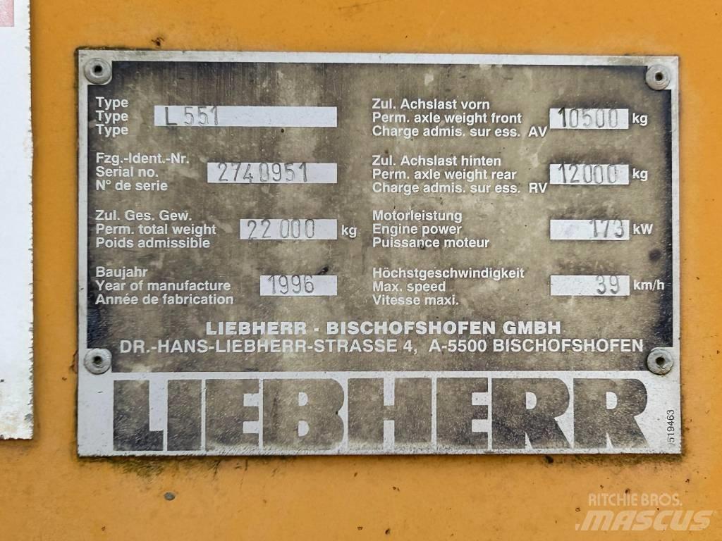 Liebherr L 551 Фронтальные погрузчики