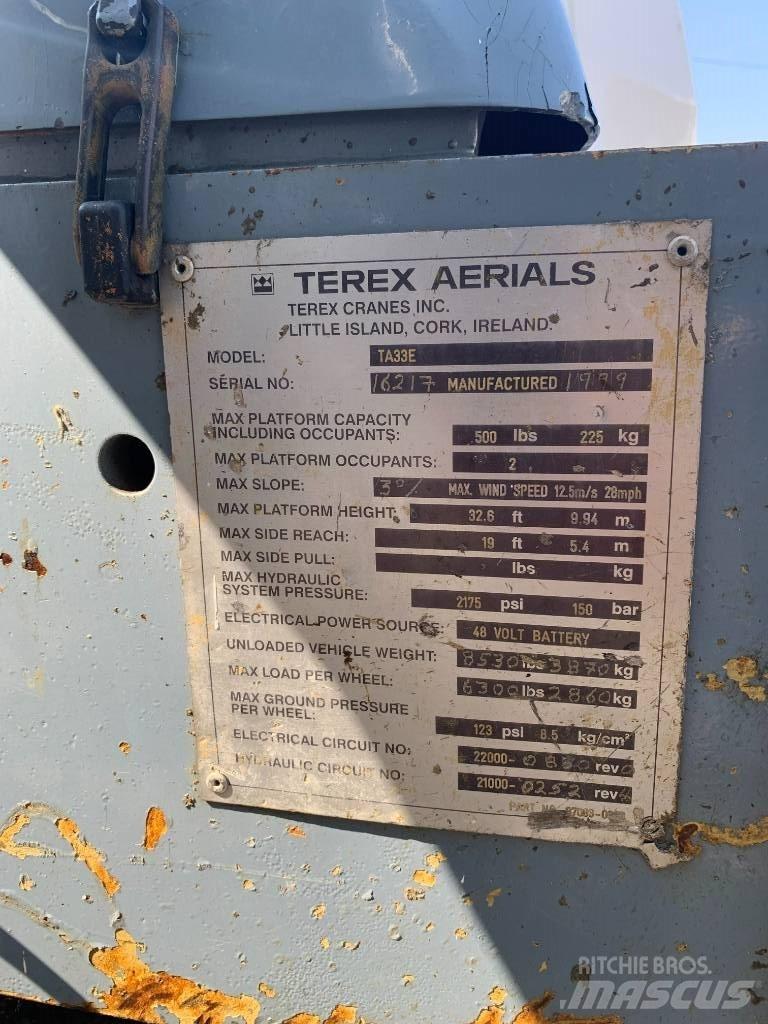 Terex TA33 Коленчатые подъемники