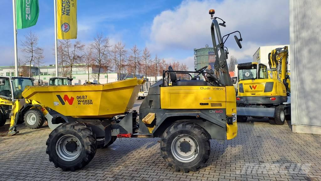 Wacker Neuson DV60 Мини-самосвалы