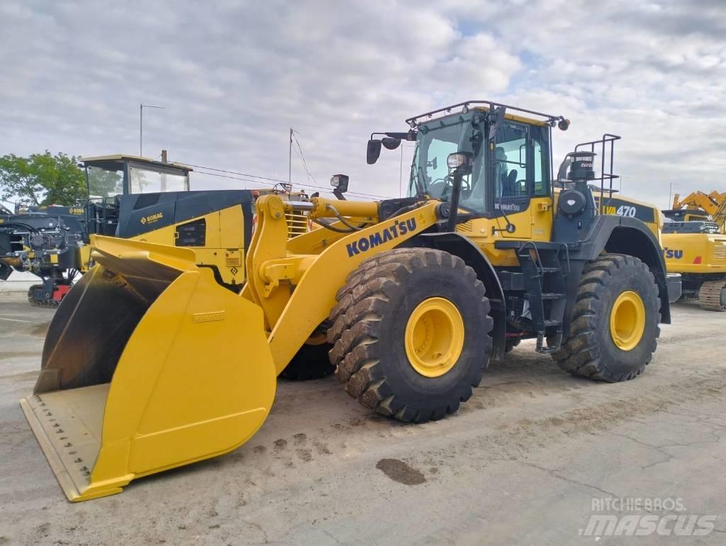 Komatsu WA 470-8EO Фронтальные погрузчики