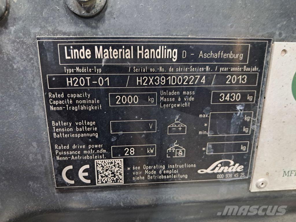 Linde H20T-02 Газовые погрузчики