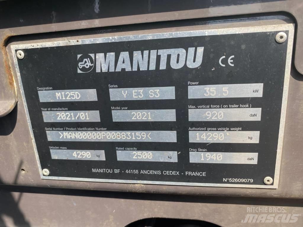 Manitou Mi25D Дизельные погрузчики