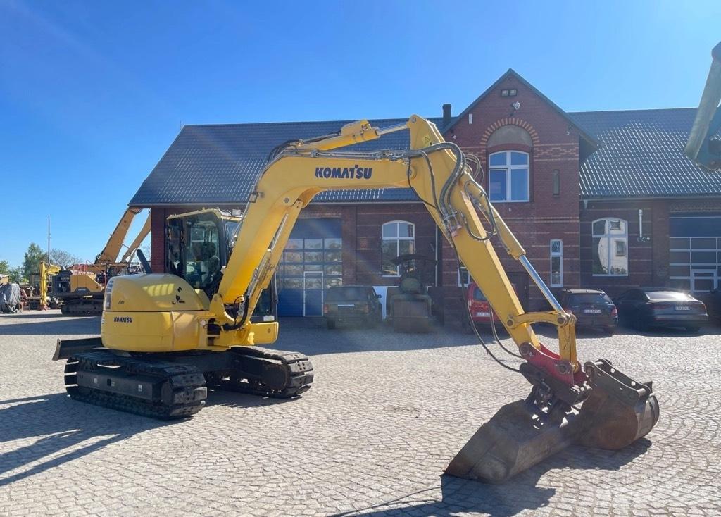 Komatsu PC 80 MR-3 Малые экскаваторы 7т-12т