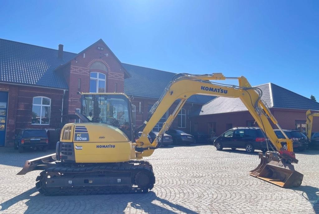 Komatsu PC 80 MR-3 Малые экскаваторы 7т-12т