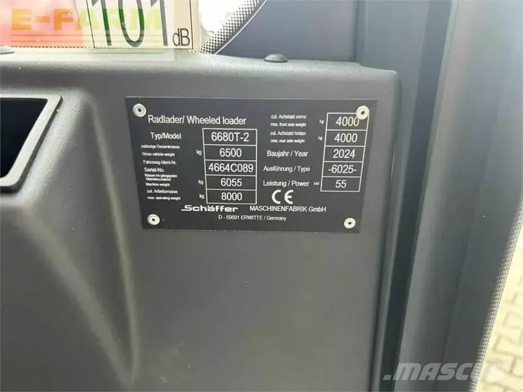 Schäffer 6680 t-2 Мини-экскаваторы