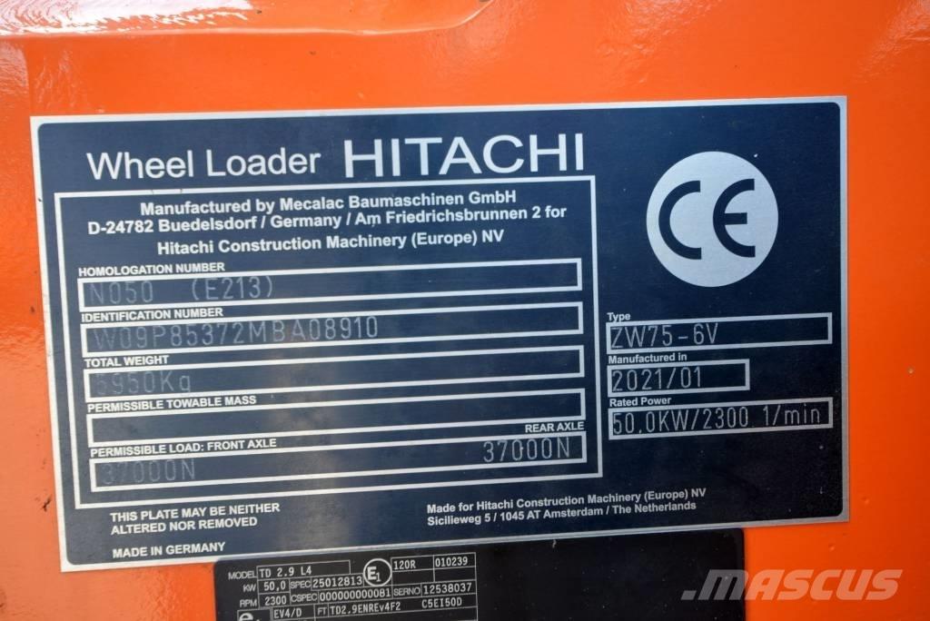 Hitachi ZW 75-6 Фронтальные погрузчики