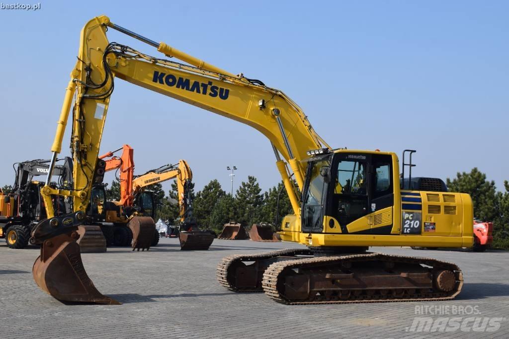 Komatsu PC 210 LC-10 Гусеничные экскаваторы