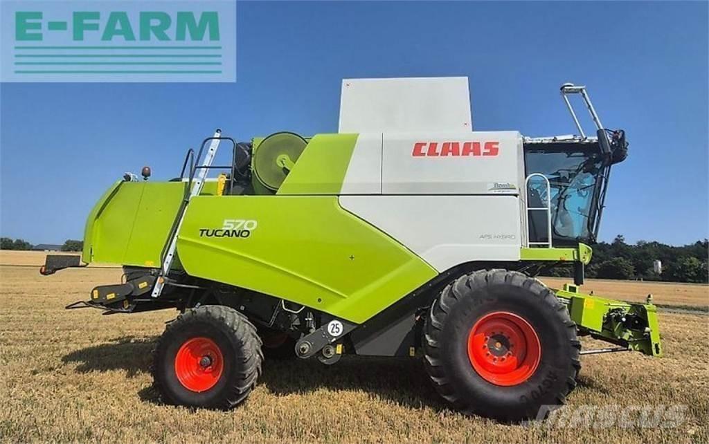 CLAAS tucano 570 Зерноуборочные комбайны